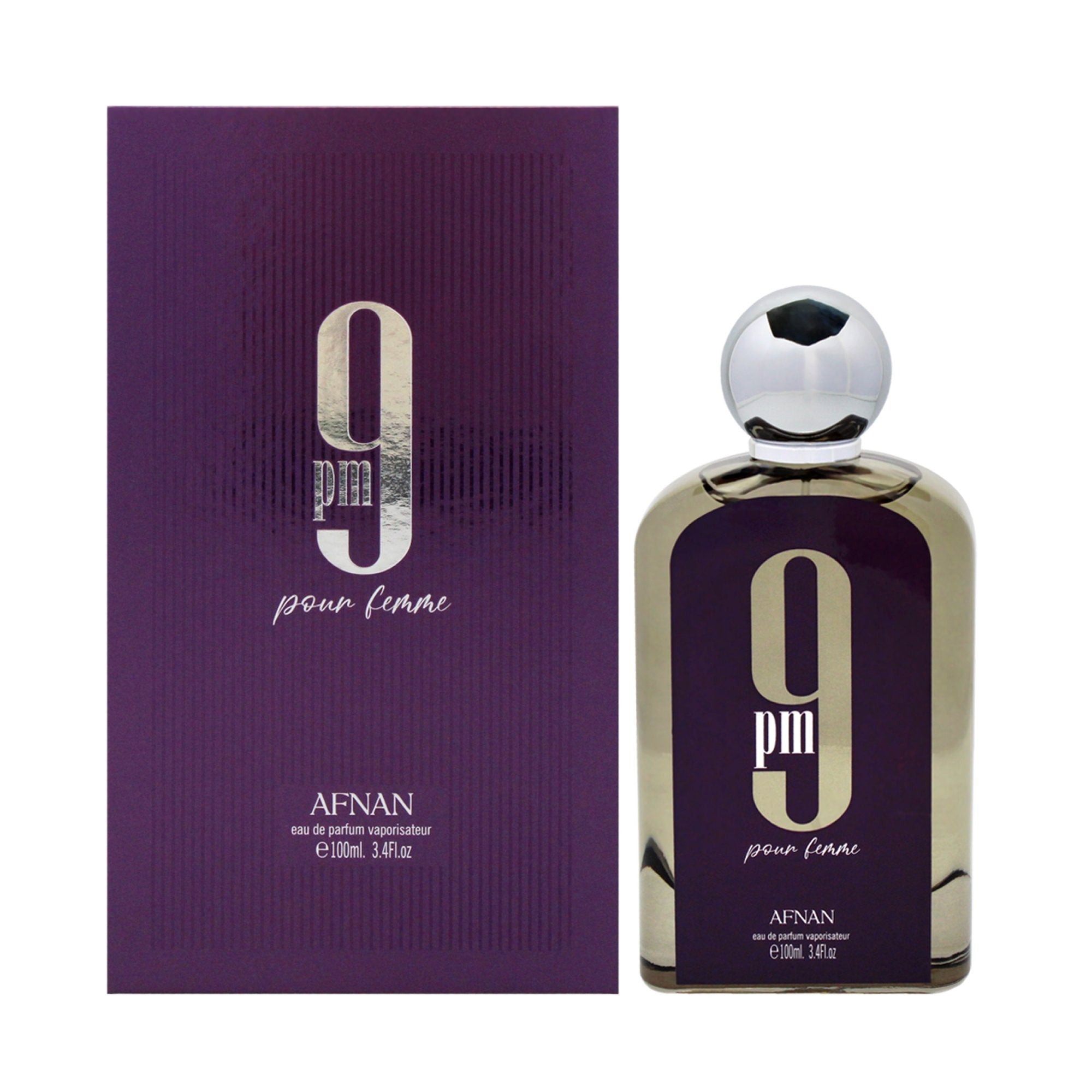 9 PM Pour Femme by Afnan for Women 3.4 oz (100ml) EDP Spray