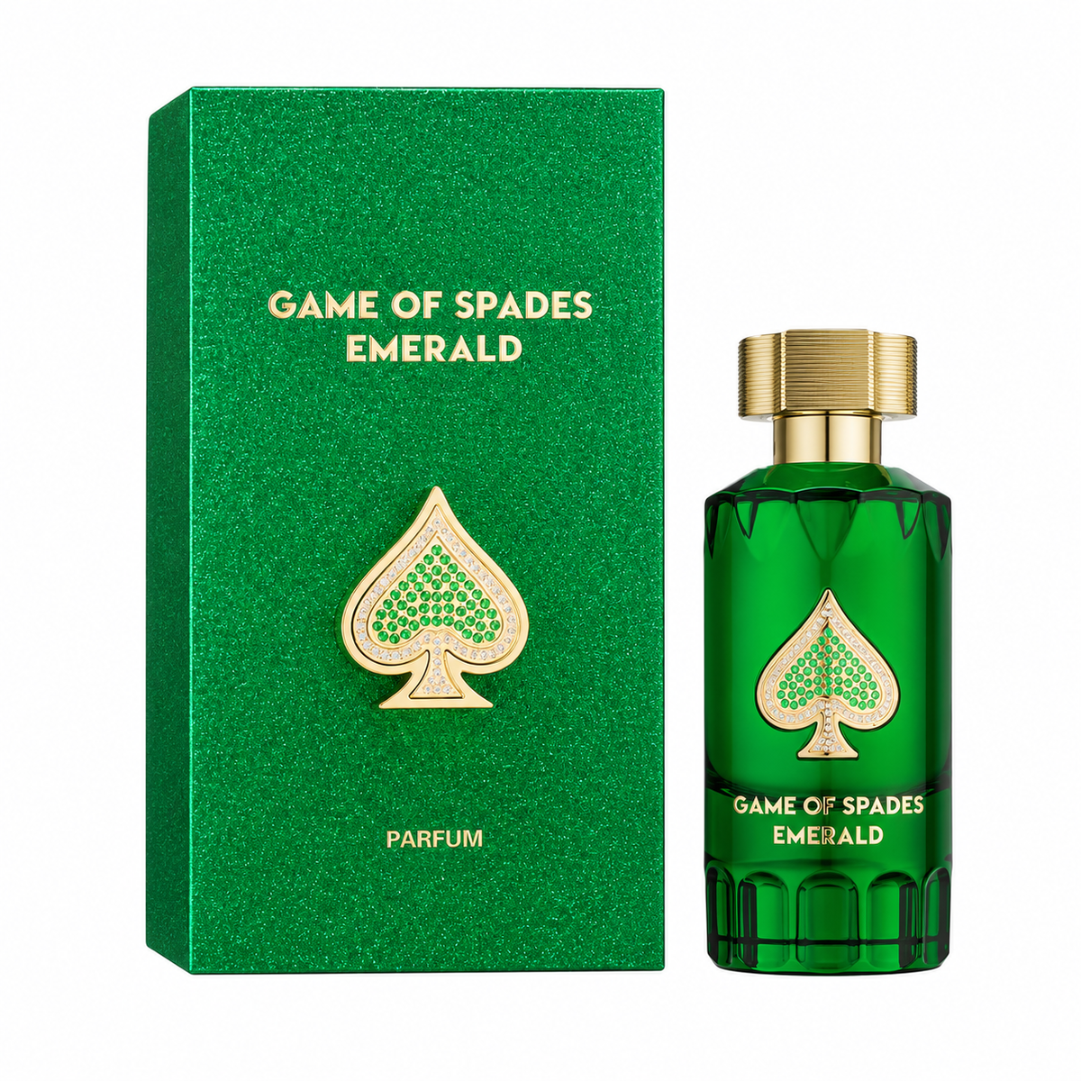 Jo Milano Paris Game of Spades Emerald Parfum Spray 3.0 oz (100ml)