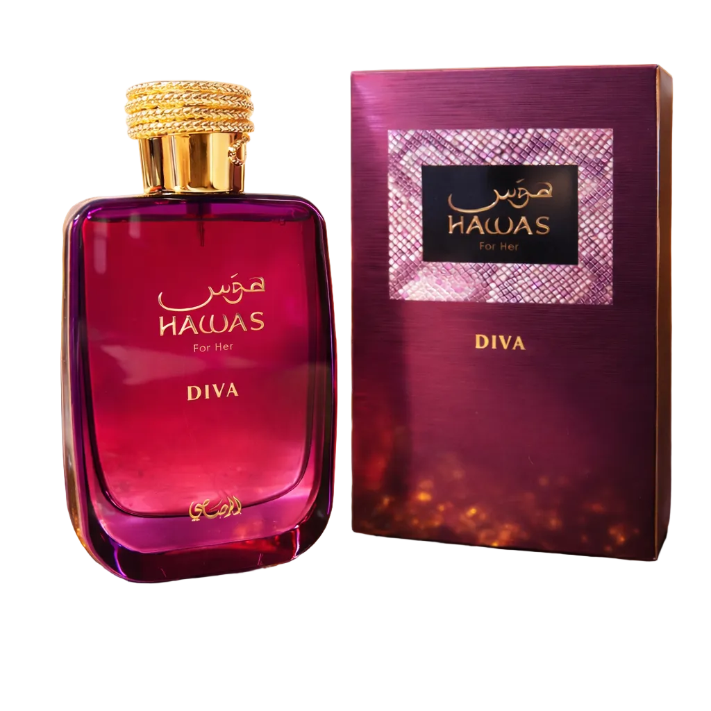 Rasasi Hawas Ladies Diva EDP 3.4 oz (100ml)