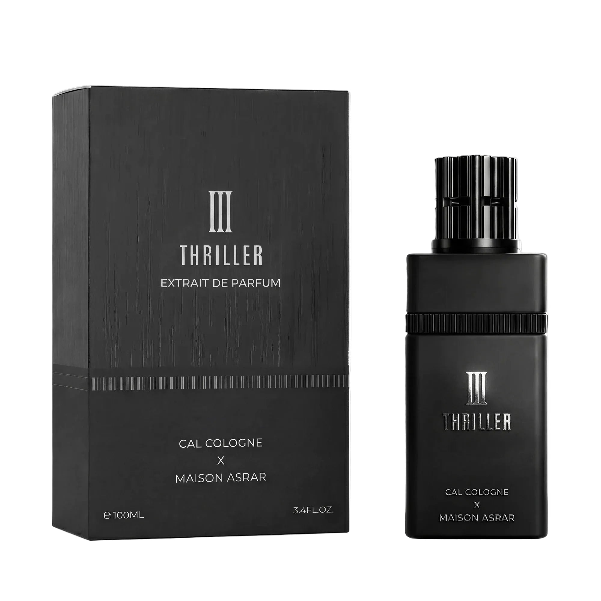 Maison Asrar X Cal Cologne Unisex III Thriller Extrait de Parfum Spray 3.4 oz (100ml)