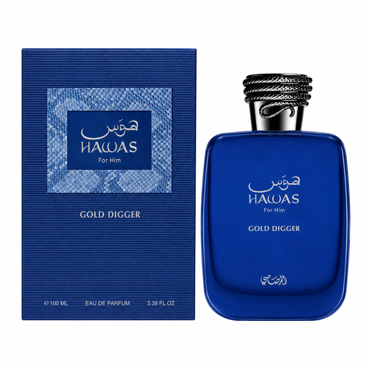 Rasasi Hawas Men's Gold Digger EDP Spray 3.38 oz (100 ml)