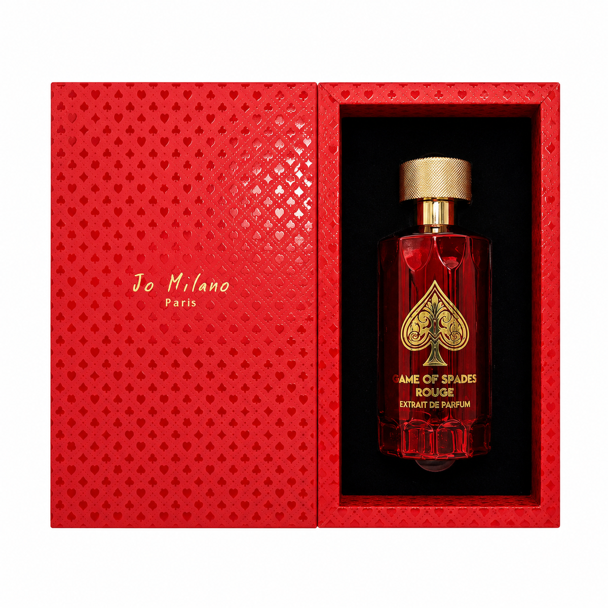 Jo Milano Paris Unisex Game Of Spades Rouge Extrait de Parfum  3.4 oz (100ml)