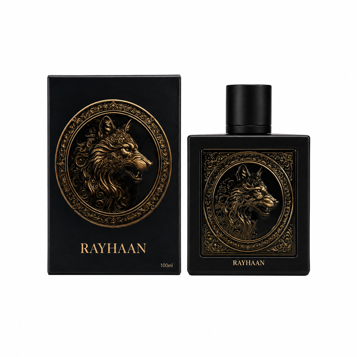 Rayhaan Men's Wolf EDP Spray 3.4 oz (100ml)