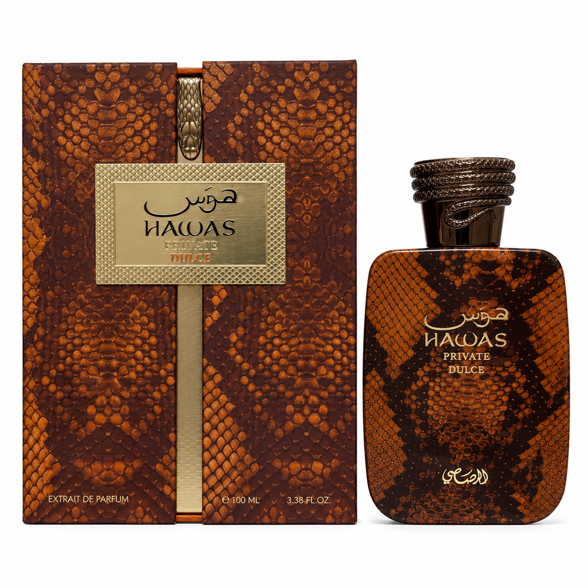 Rasasi Hawas Private Dulce Unisex Extrait De Parfum 3.38 oz (100 ml)