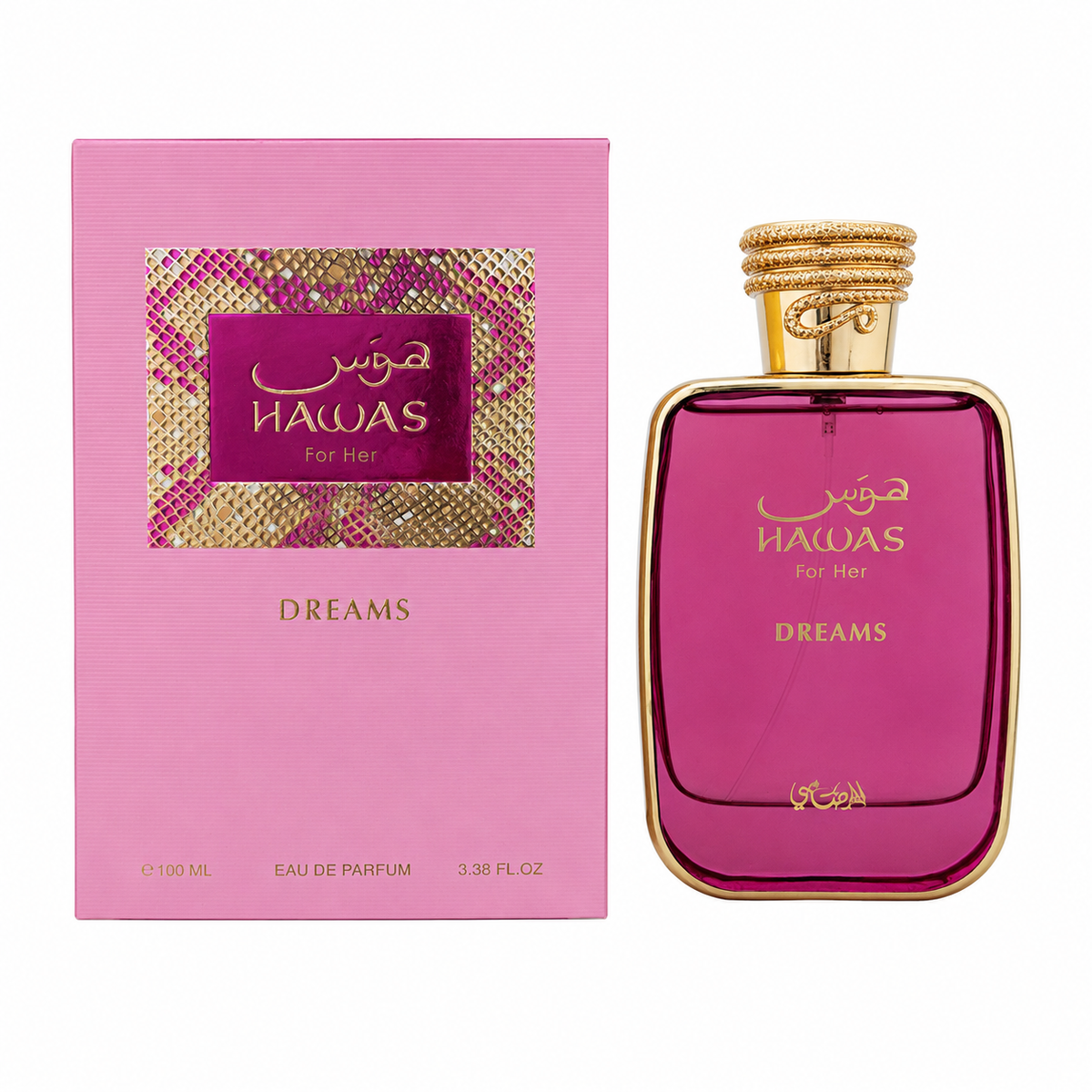 Rasasi Hawas Dreams Ladies EDP 3.4 oz (100 ml)