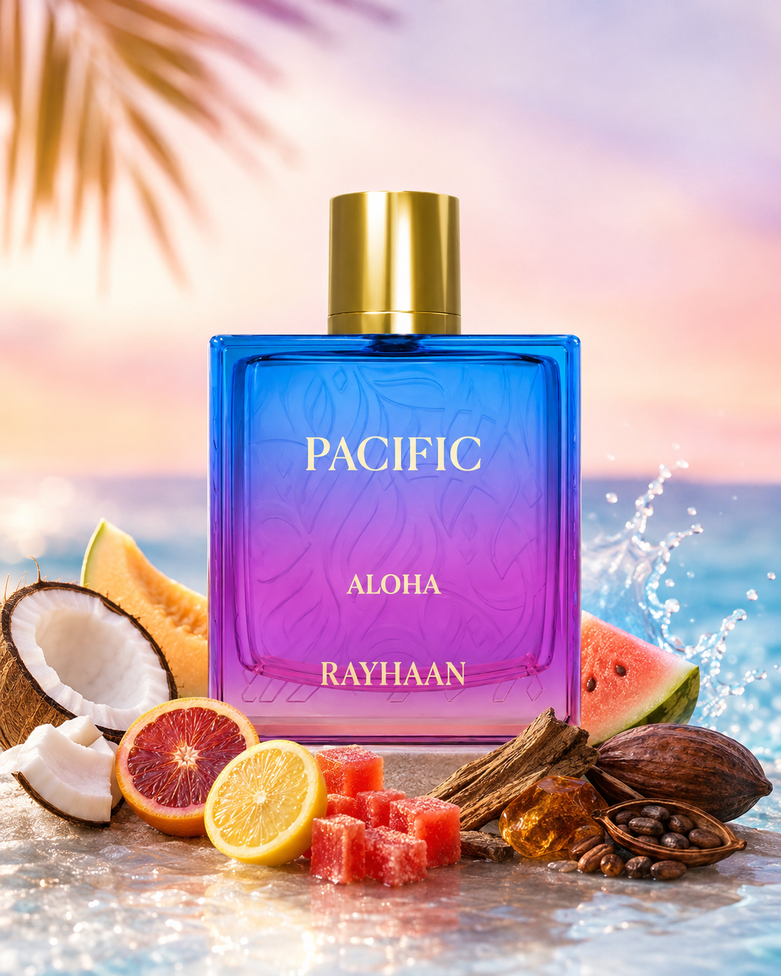 Rayhaan  Pacific Aloha Unisex  EDP 3.4 oz (100 ml)