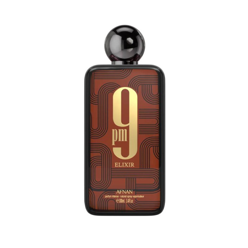 Afnan 9 PM Elixir Unisex Extrait de Parfum 3.4 oz (100 ml)