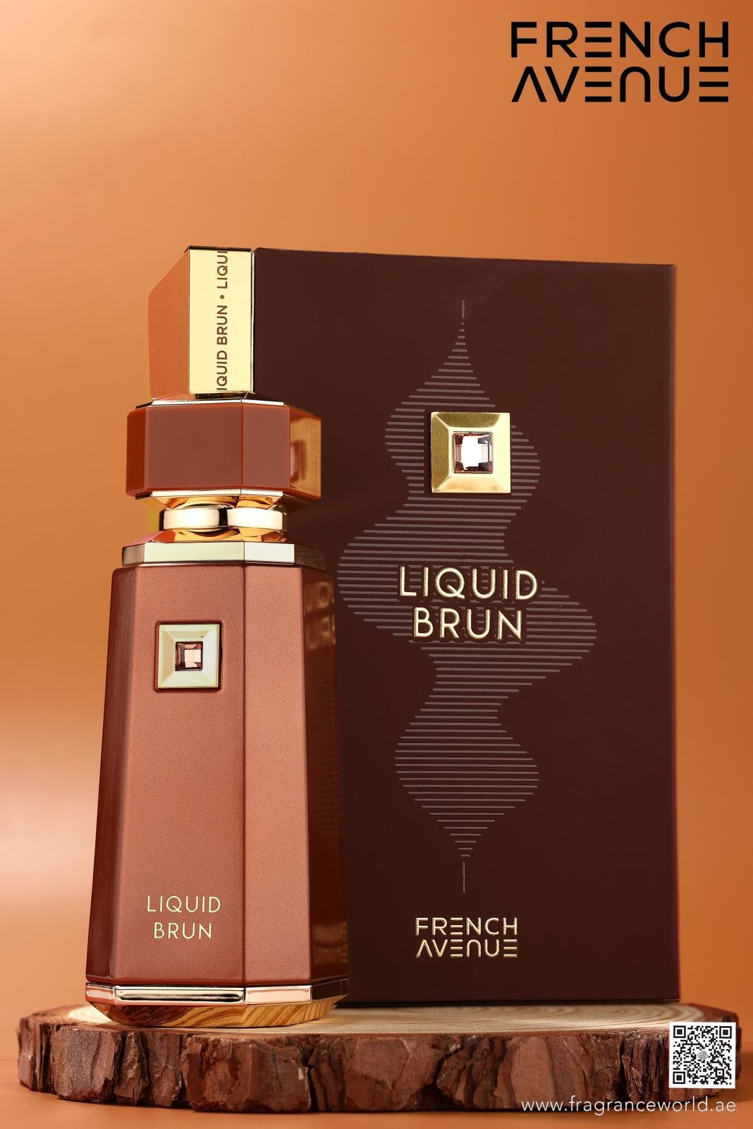 Fragrance Worlds Men's French Avenue Liquid Brun EDP 3.4 oz (100ml)