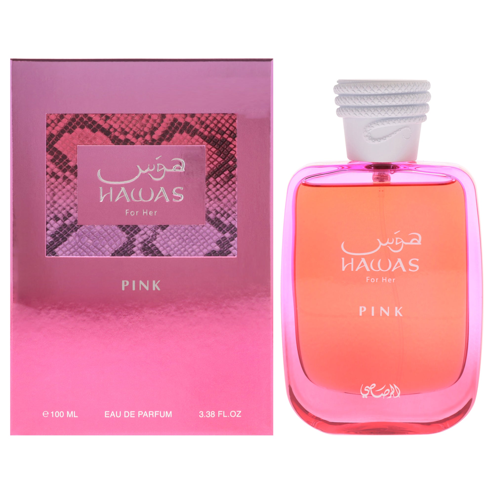 Rasasi Hawas Pink Ladies EDP 3.4 oz (100ml)