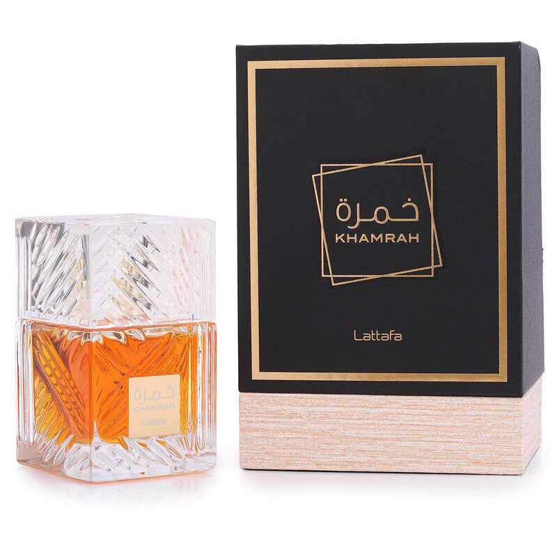 Lattafa  Khamrah Unisex EDP Spray 3.4 oz (100ml)