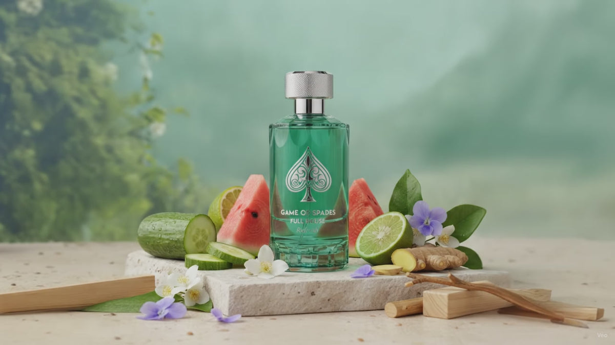 Load video: Jo Milano Game Of Spade Full-House Refresh Parfum 3.4 oz (100 ml)