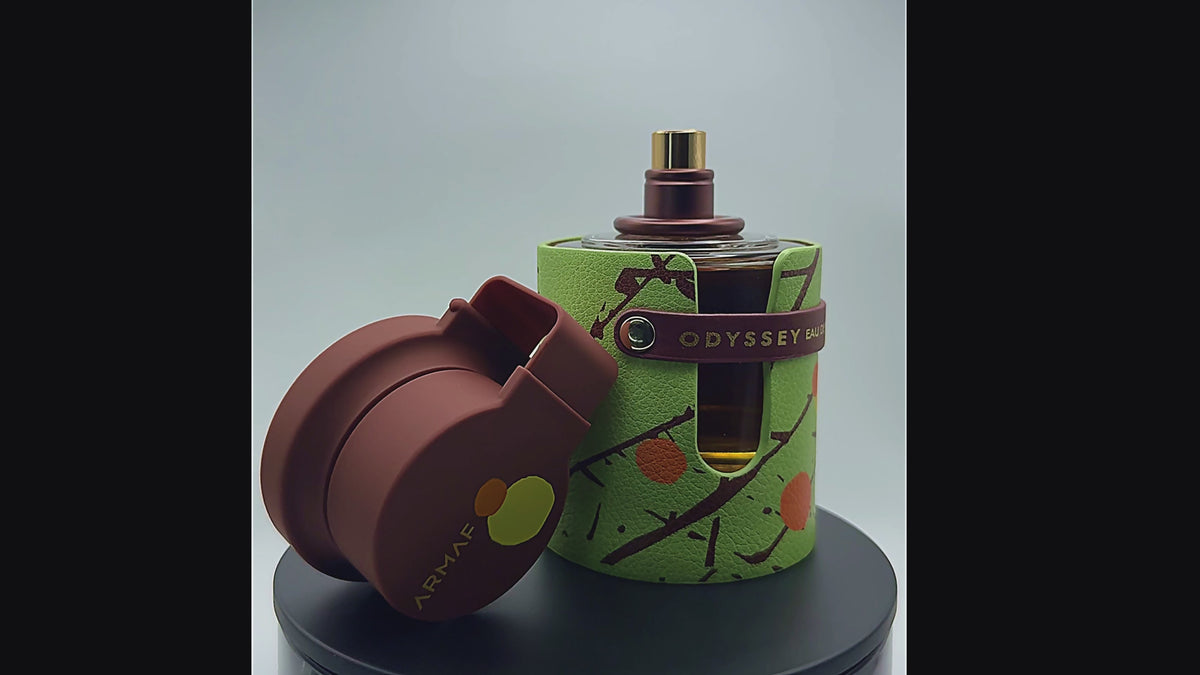 Load video: Odyssey Dubai Chocolat by Armaf Men's EDP Spray 3.4 oz (100ml)